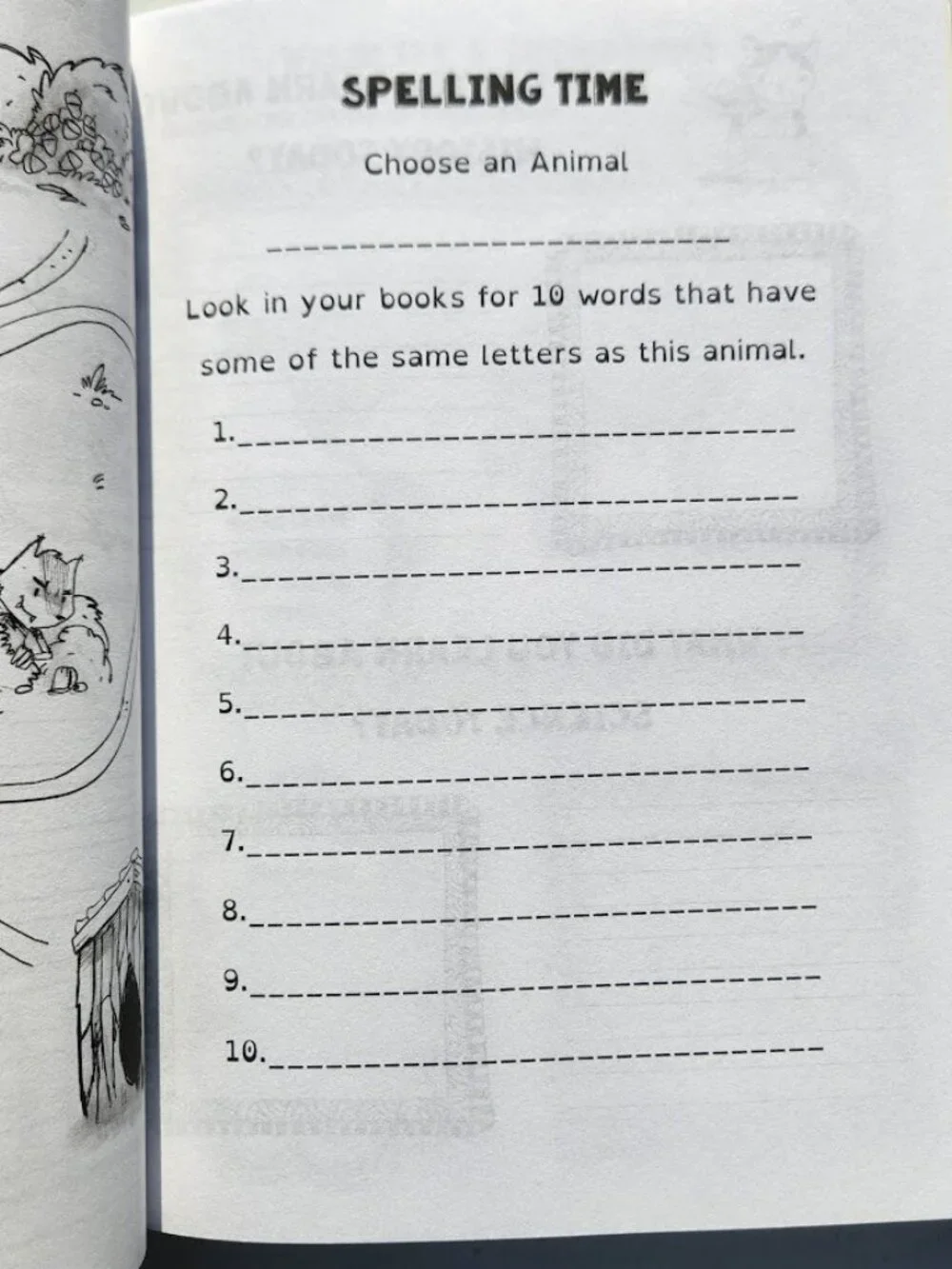 All About Animals Journal Workbook Activity Book Nature Homeschool Homeschooling